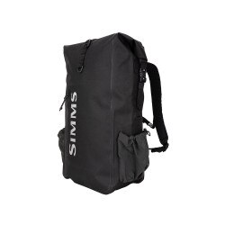 Simms Dry Creek Rolltop Backpack in Black